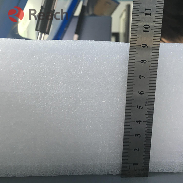 90mm thick EVA sponge laser cutting